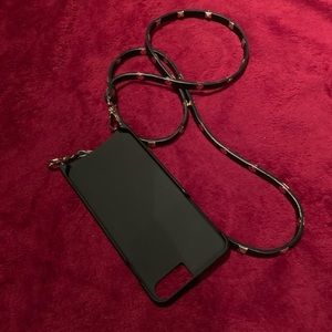 leather cross body bandolier (IPhone 8/7/6Plus)